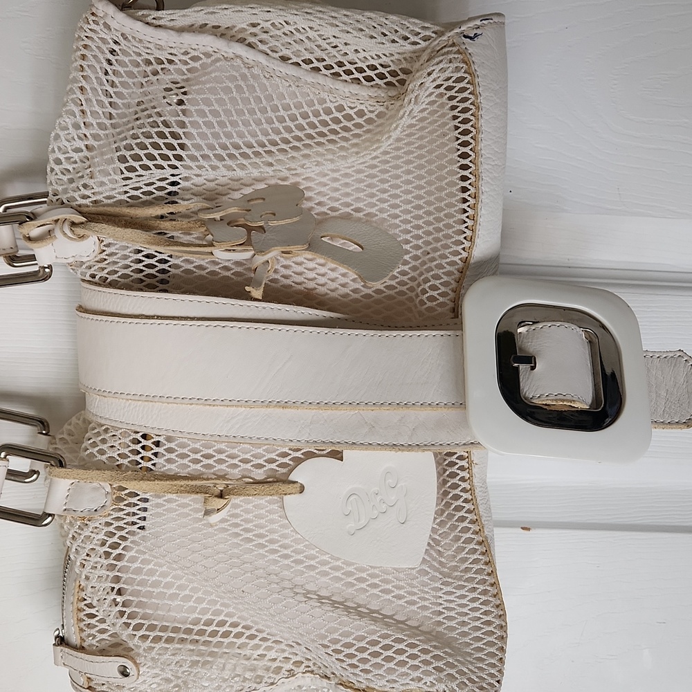 D&G Y2k Mesh Satchel Bag